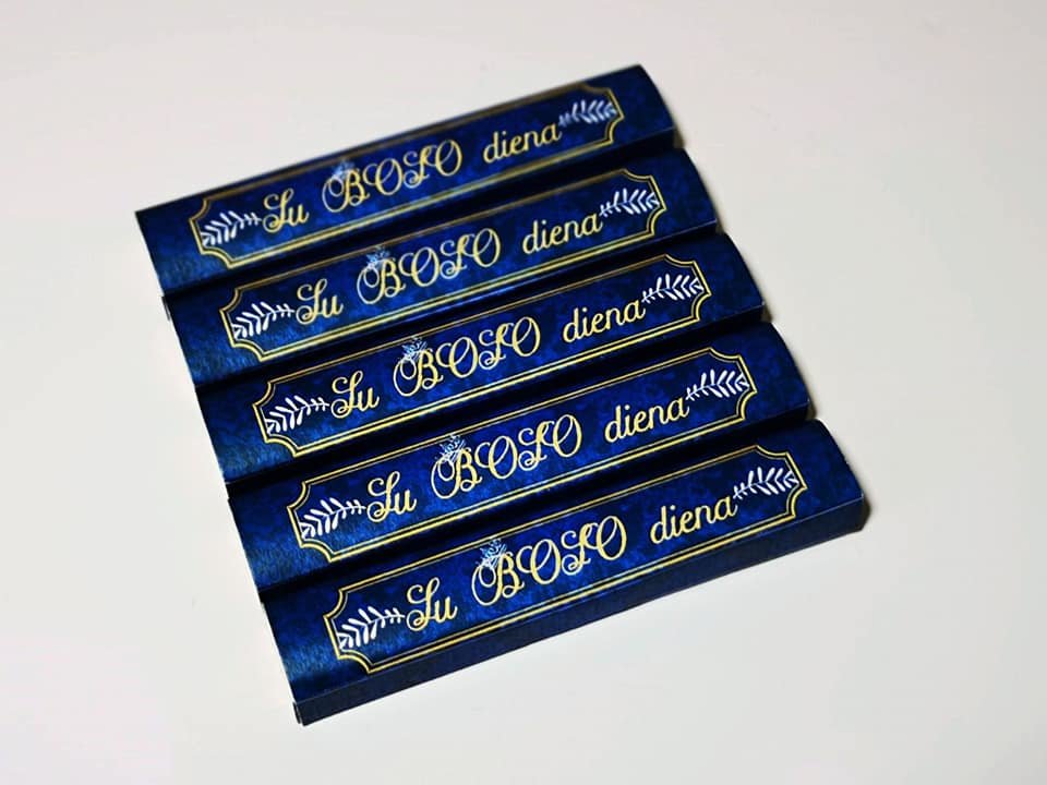 Boso saldainiai (mėlyni)