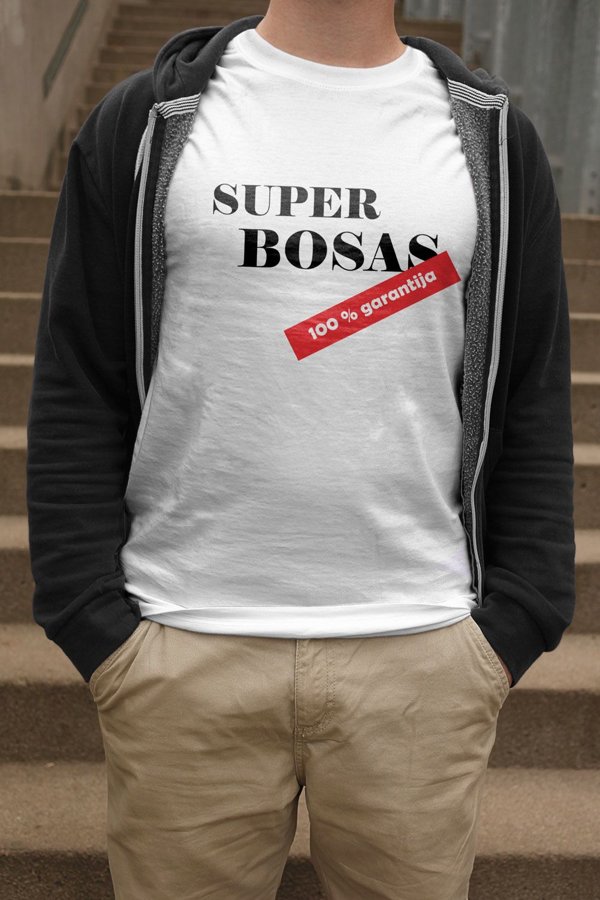 Marškinėliai Super BOSAS