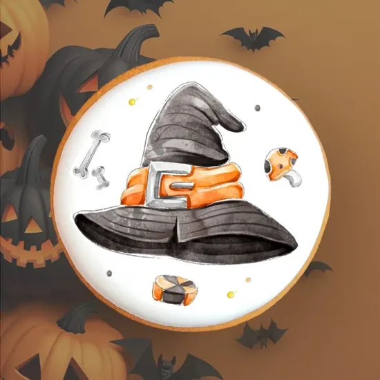 Halloween meduolis – skrybėlė