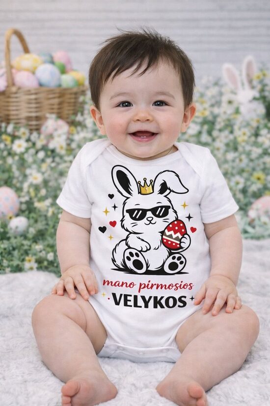 Smėlinukas Mano pirmosios Velykos su margučiu