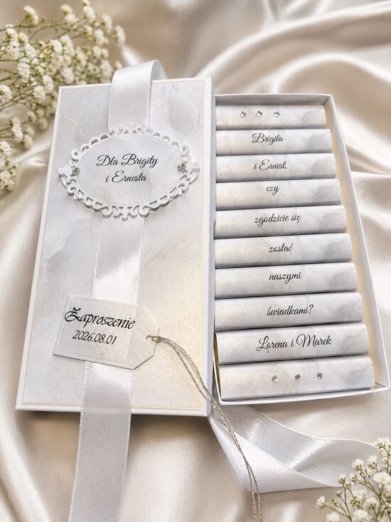 Kvietimas arba padėka liudininkams (marmuras)