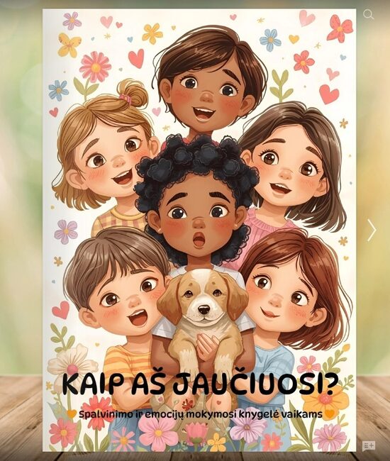 Atspausdinta spalvinimo knygelė Kaip aš jaučiuosi? (12 puslapių)
