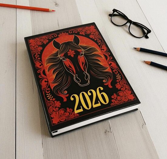 Darbo kalendorius su arkliu „2026“