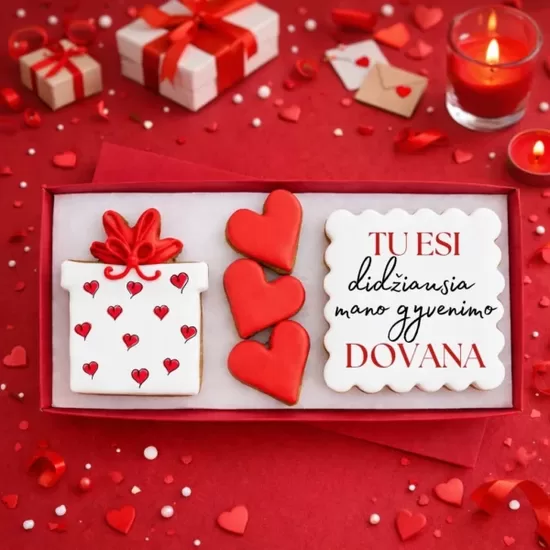 Meduolinis rinkinys „Tu – mano dovana”
