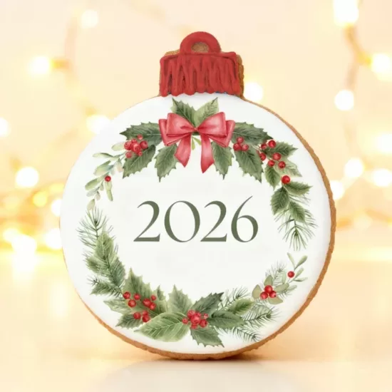 Kalėdinis žaisliukas 2026, 1 vnt.