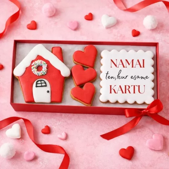 Meduolinis rinkinys „Namai”