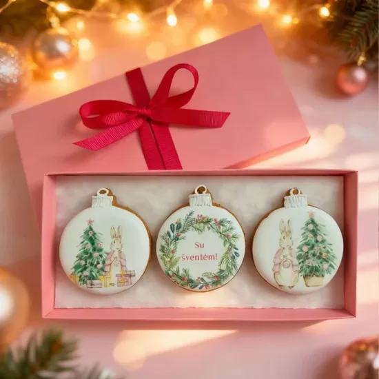 Meduolinis sveikinimas: „Su šventėm!”