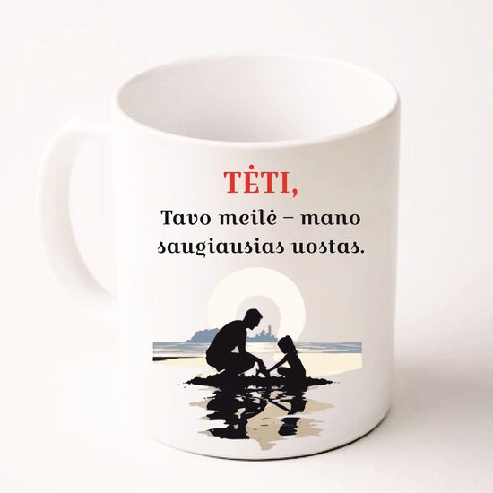 Puodelis su spauda - ...saugiausias uostas