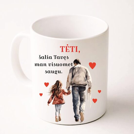 Puodelis su spauda - ...visuomet saugu Nr.2