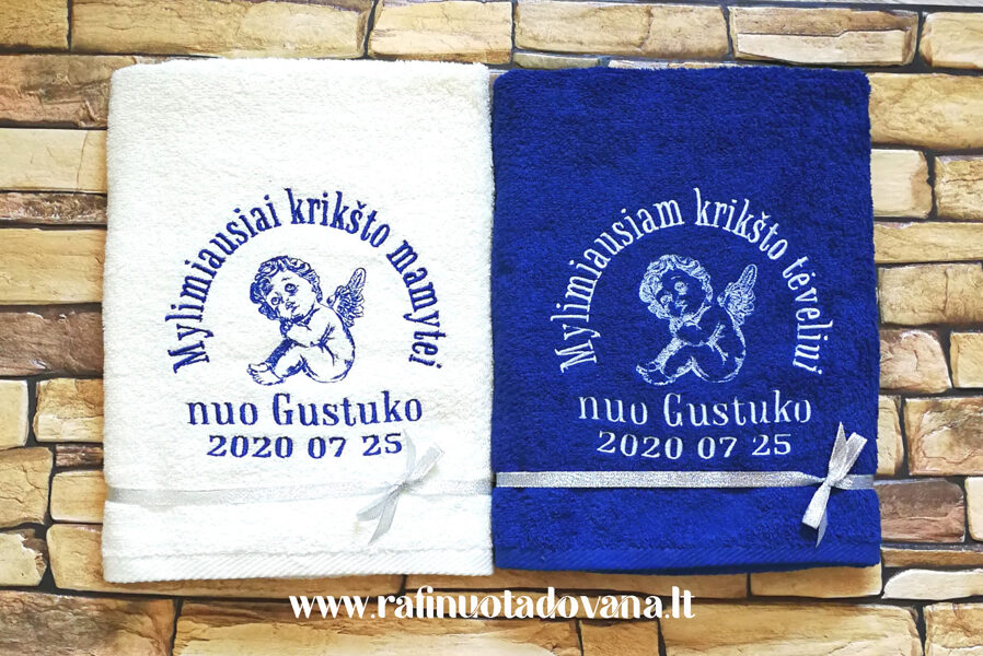Siuvinėtas rankšluostis (Gustukas)