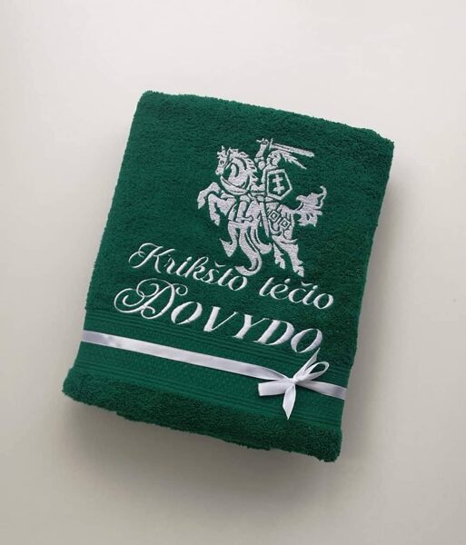 Siuvinėtas rankšluostis (Vytis)