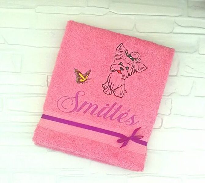 Siuvinėtas rankšluostis (Smiltės)