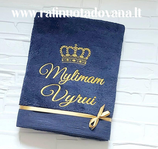 Siuvinėtas rankšluostis (Mylimam vyrui)