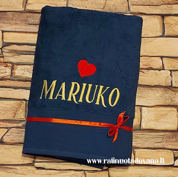 Siuvinėtas rankšluostis (Mariuko)