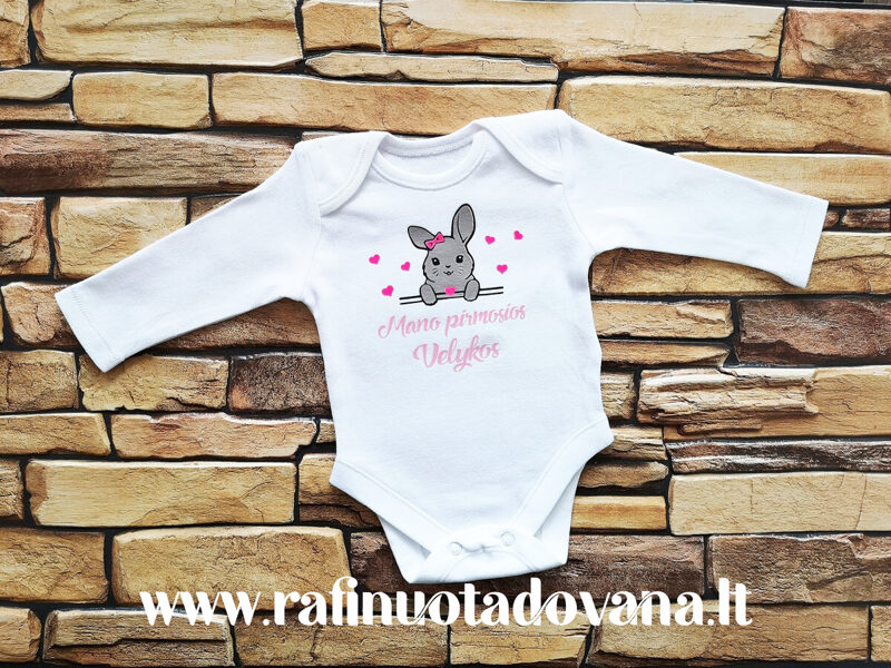 Smėlinukas - Mano pirmosios Velykos (rožinis tekstas)