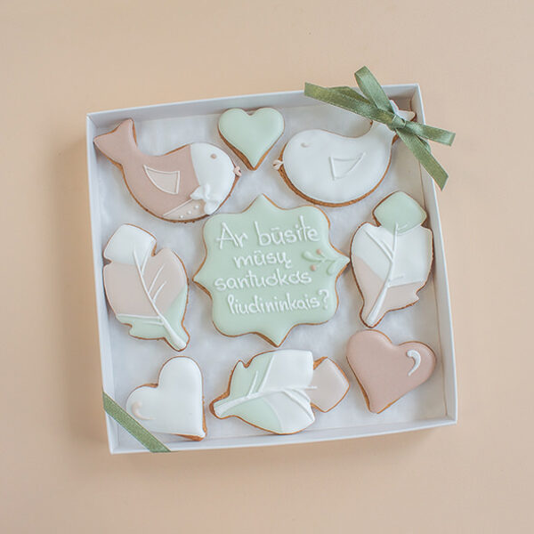 Liudininkų rinkinukas su paukščiukais