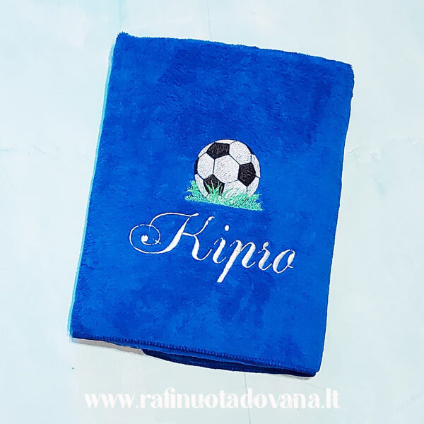 Siuvinėtas rankšluostis FUTBOLAS