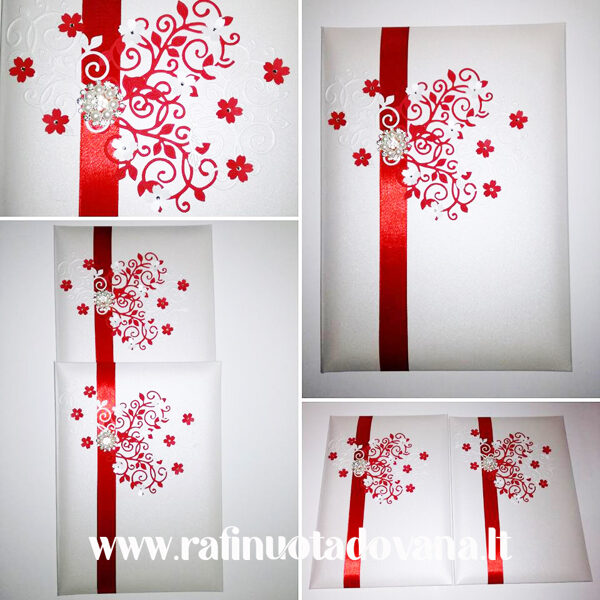 Dėklai liudininkų tekstams (Raudonas)