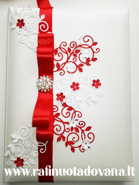 Dėklai liudininkų tekstams (Raudonas su banteliu)