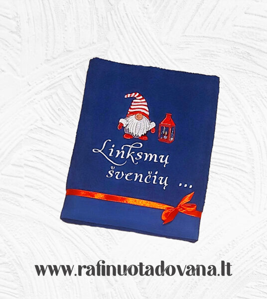 Siuvinėtas rankšluostis Nykštukas
