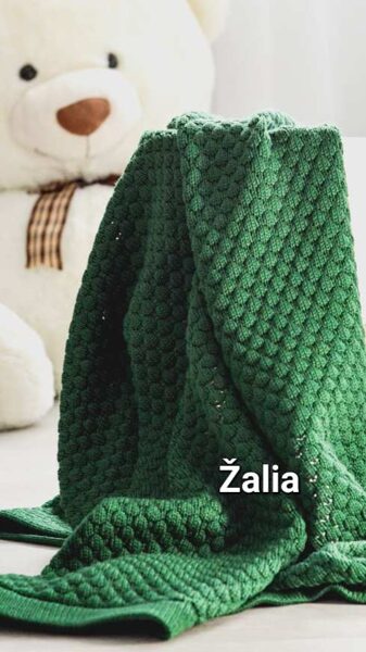 Merino vilnelės pledukas Nr.14