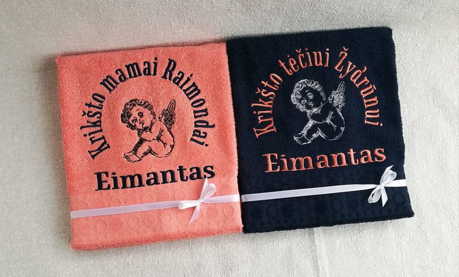 Siuvinėtas rankšluostis (Eimantas)