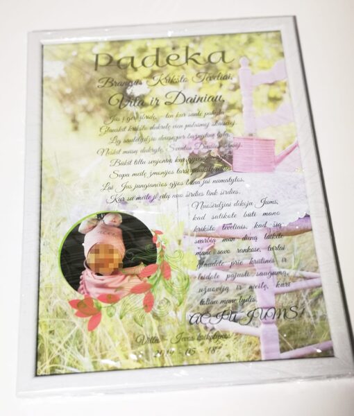 Padėka Krikštatėviams - Sodas