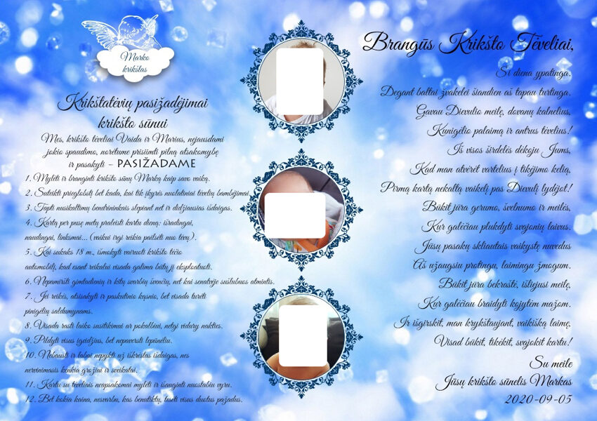 Krikštatėvių pasižadėjimai - Deimantai