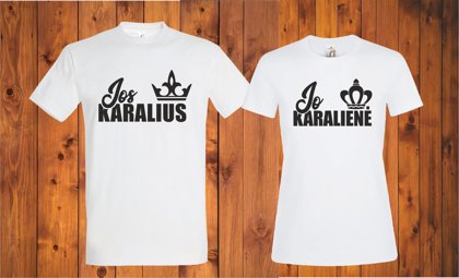 Marškinėliai "KARALIAI"