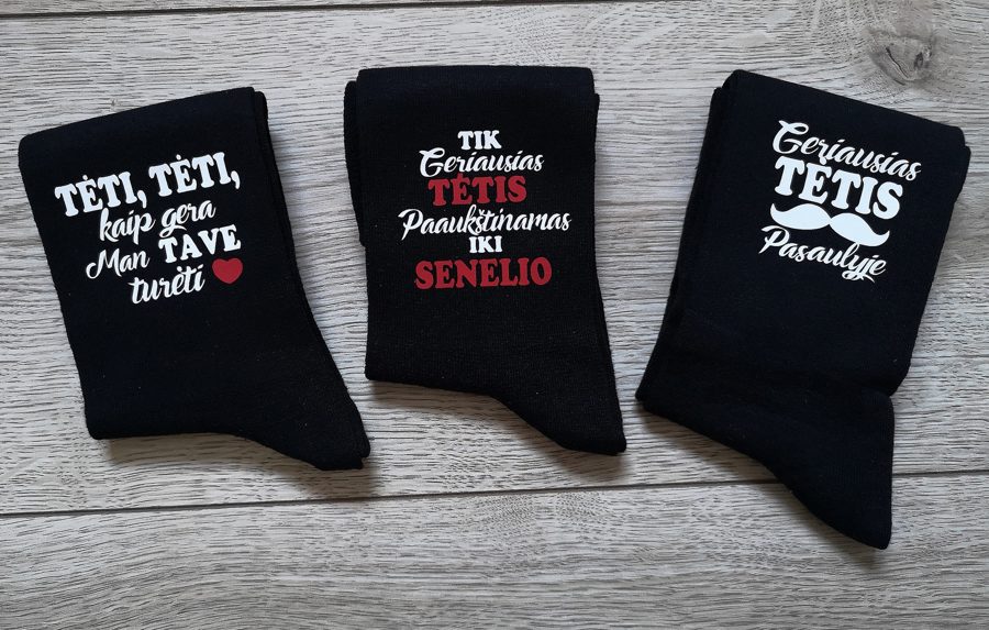 Kojinės (pasirinkimas iš trijų variantų)