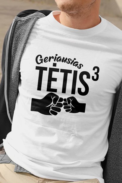 Marškinėliai Geriausias Tėtis 3