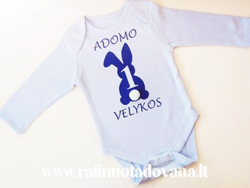 Smėlinukas Velykų mėlynas kiškutis