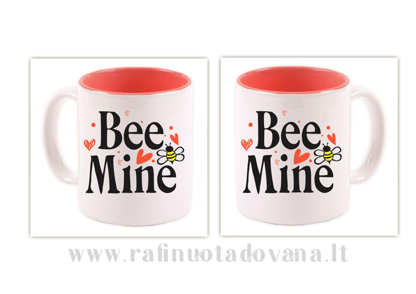 Puodelis su spauda - Bee mine