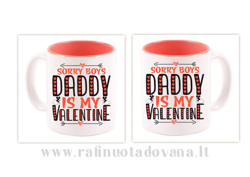 Puodelis su spauda - Sorry boys...