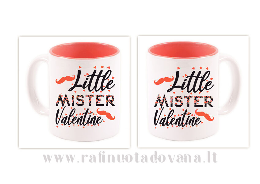 Puodelis su spauda - Little Mister Valentine
